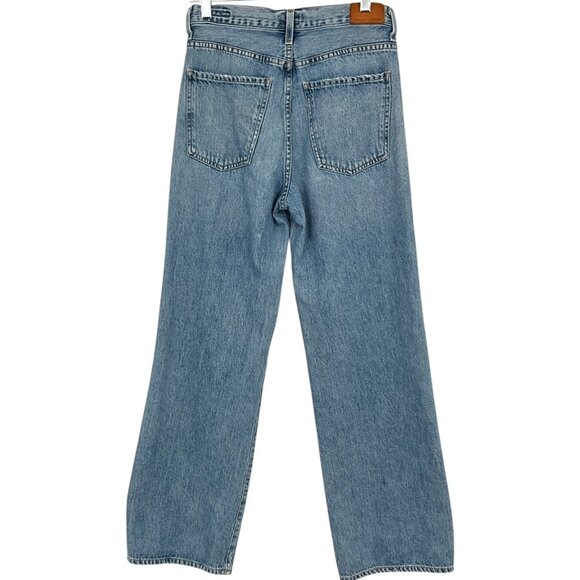 Citizens of Humanity Flavie Denim Trousers Light Blue Wash Size 25 Wide Leg - Picture 5 of 11